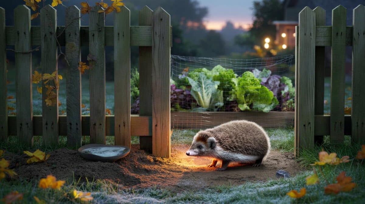 November garden warning: will you cut a 13cm hole to help 1m hedgehogs and protect your veg?