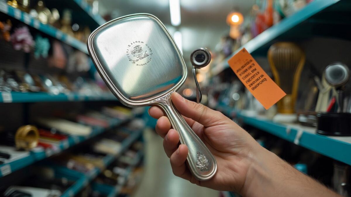 Thrift shop mirror from 1953 bought for $9.99 hides two words: would you spot a $200 win today?