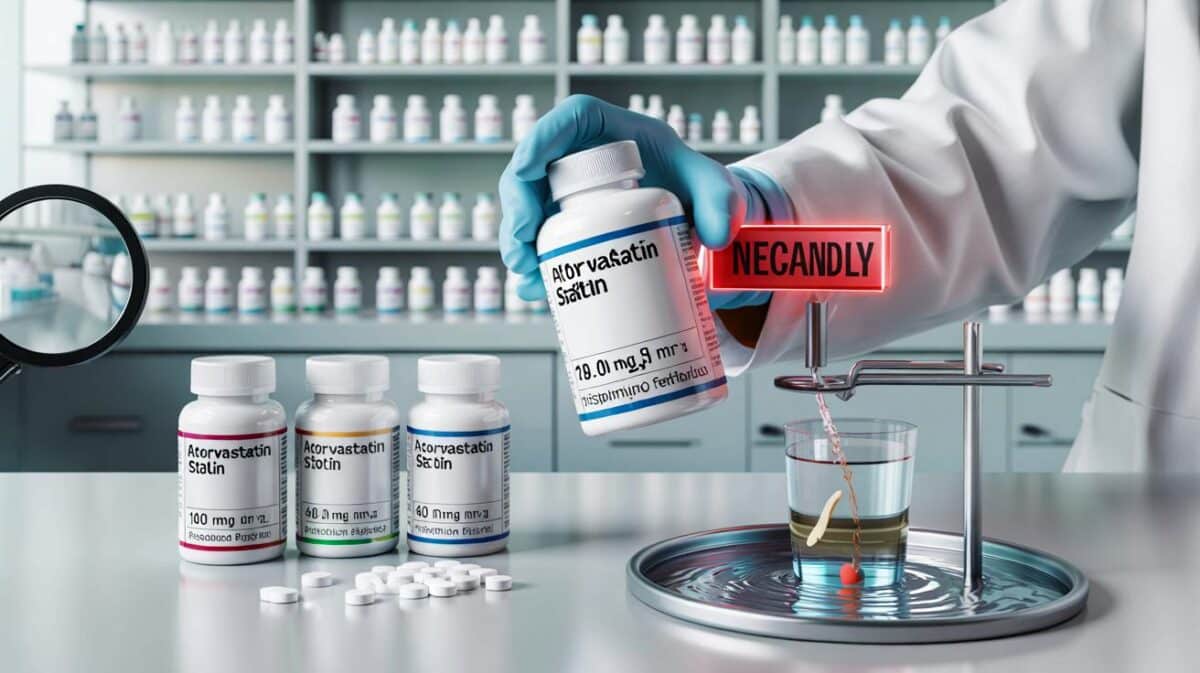 Your statins at risk: 141,984 bottles recalled – are your 10 mg to 80 mg atorvastatin affected?